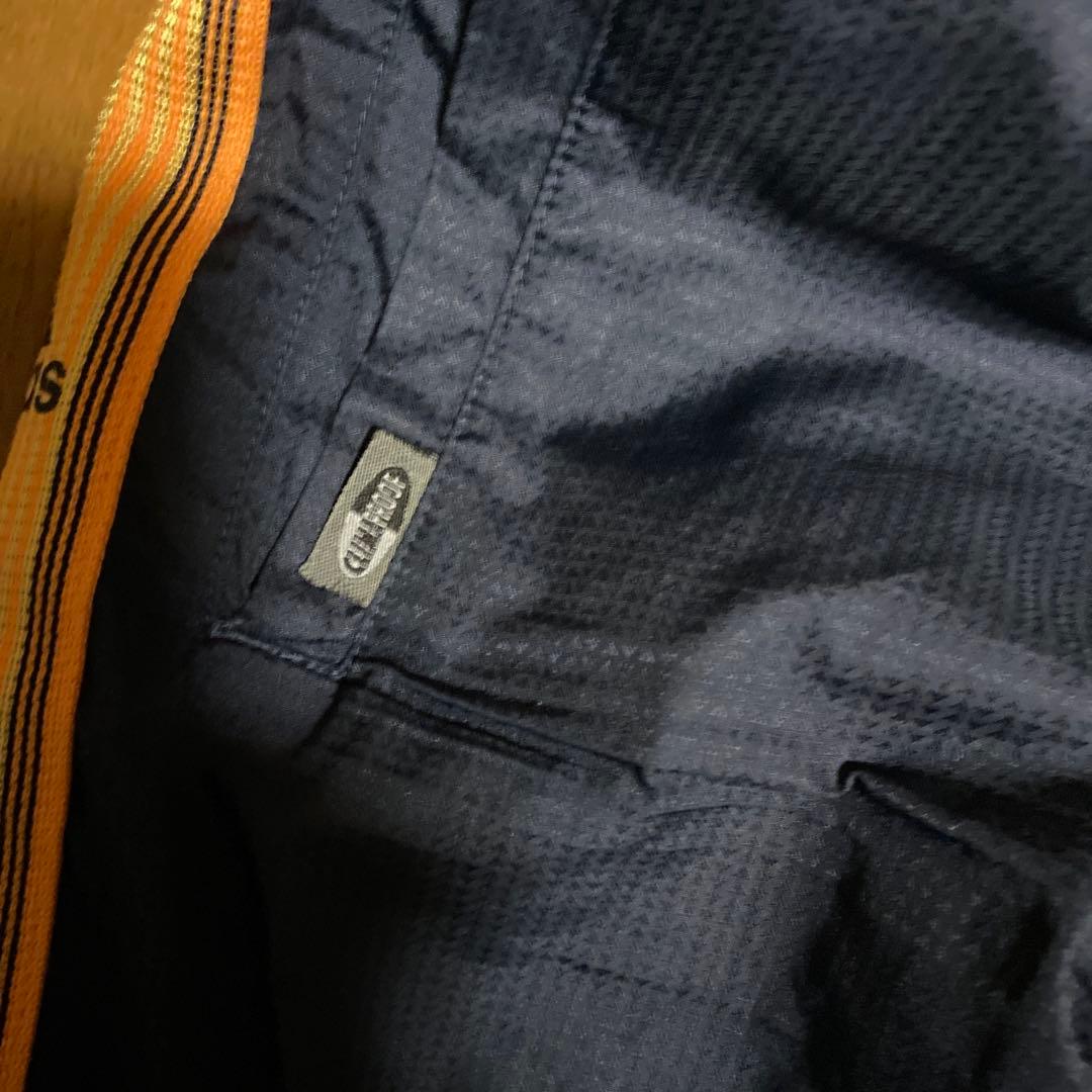 adidas 上下セット　オレンジ　紺　ジャージ　セットアップ　00s