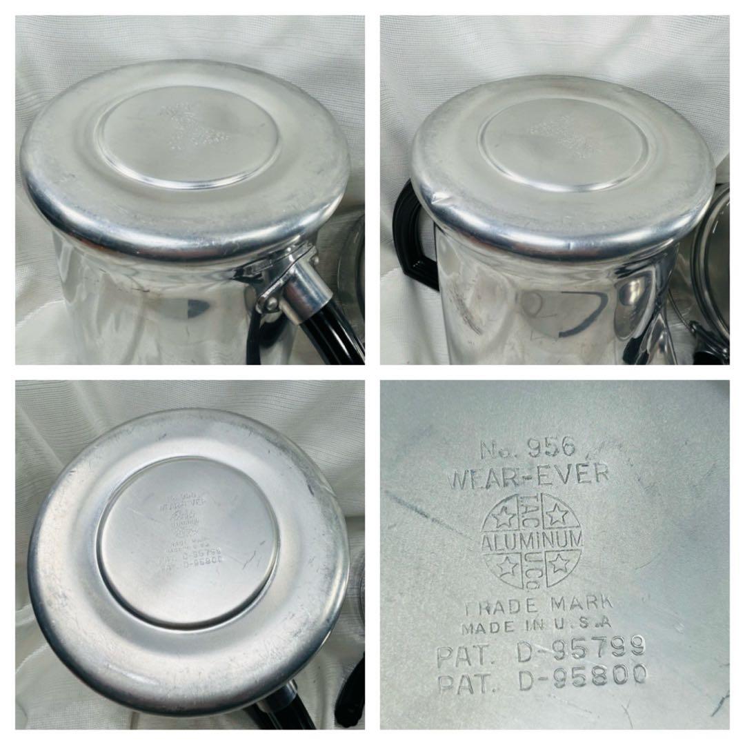 新品未使用　ビンテージ品　アメリカ製ウェアーエバー社のコーヒーポット #956