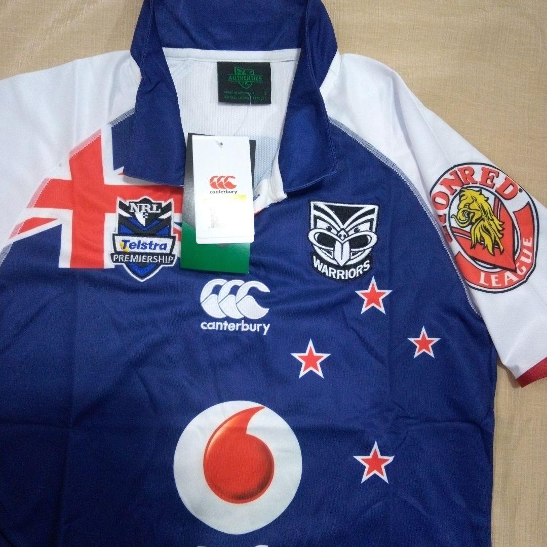 WARRIORS(NRL)ウォリアーズ　ラグビージャージ　復刻版