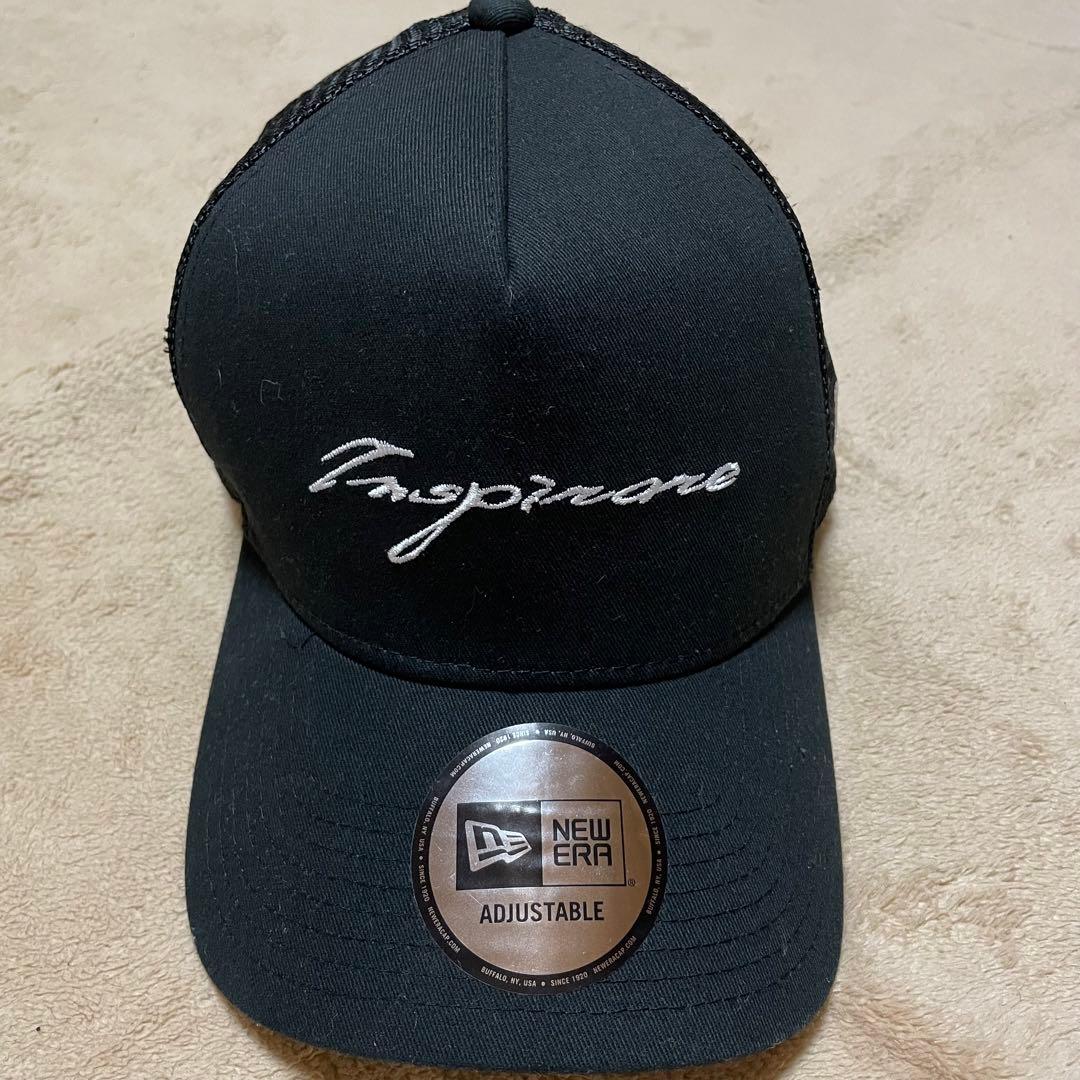 エバーグリーン new era インスピラーレ　ブラック　メッシュキャップ