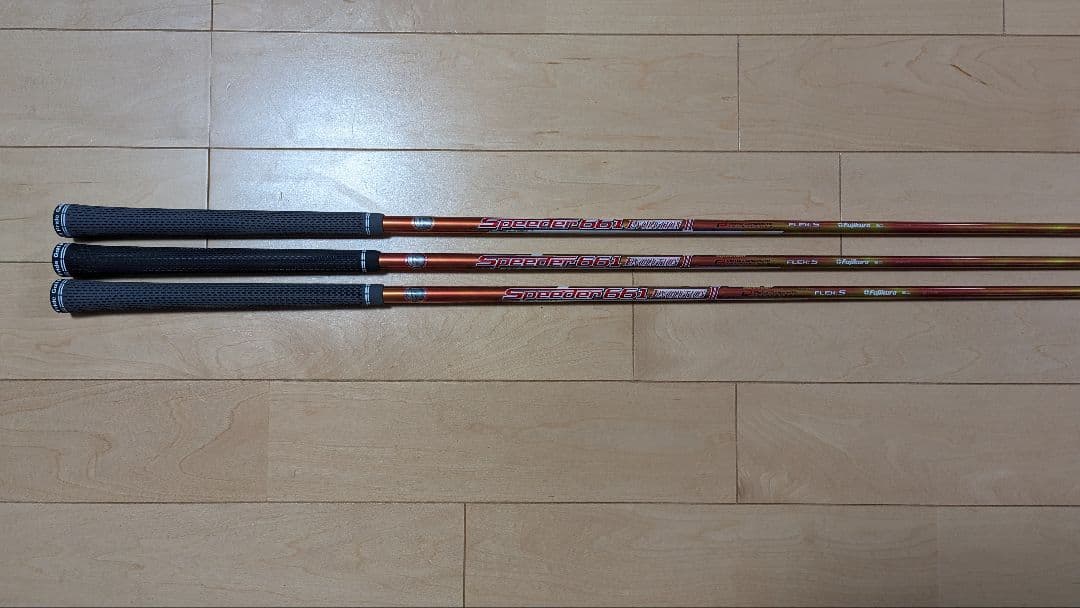 スピーダー661エボリューション2(S)3本セット1,3,5w用TMスリーブ付