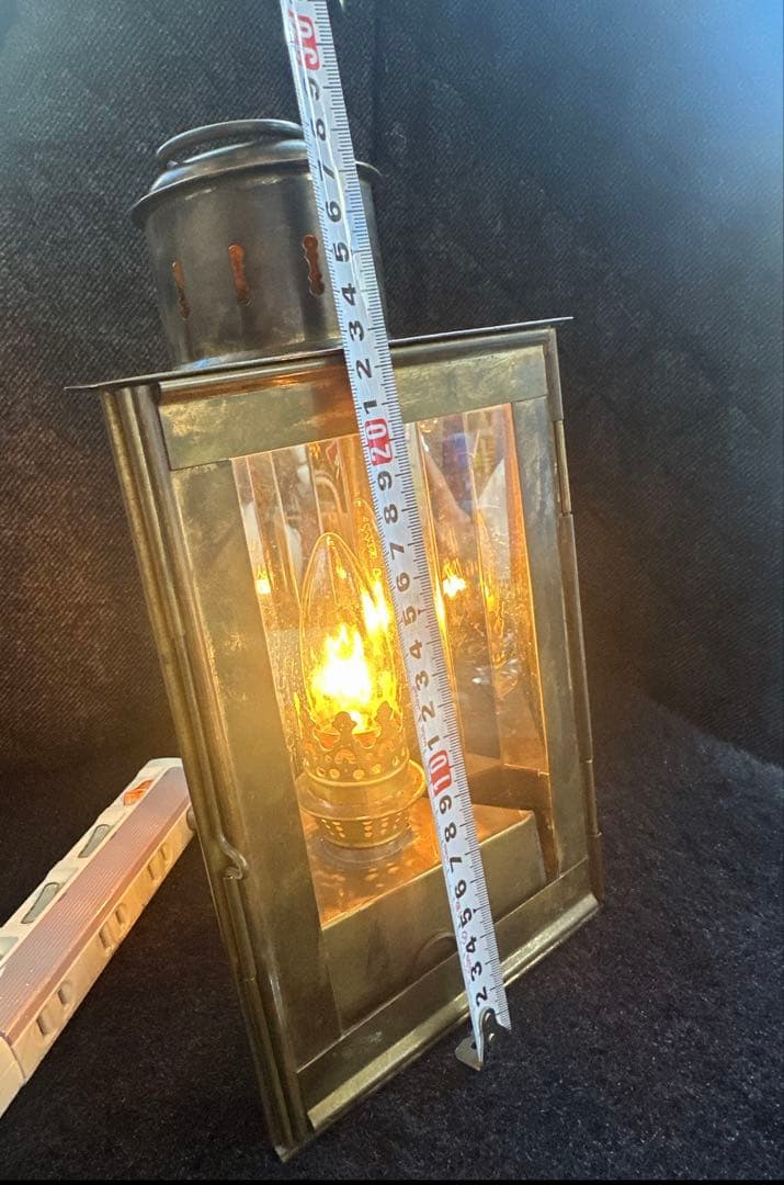 ヴィンテージ真鍮船ランタンスタイル 電気ランプ