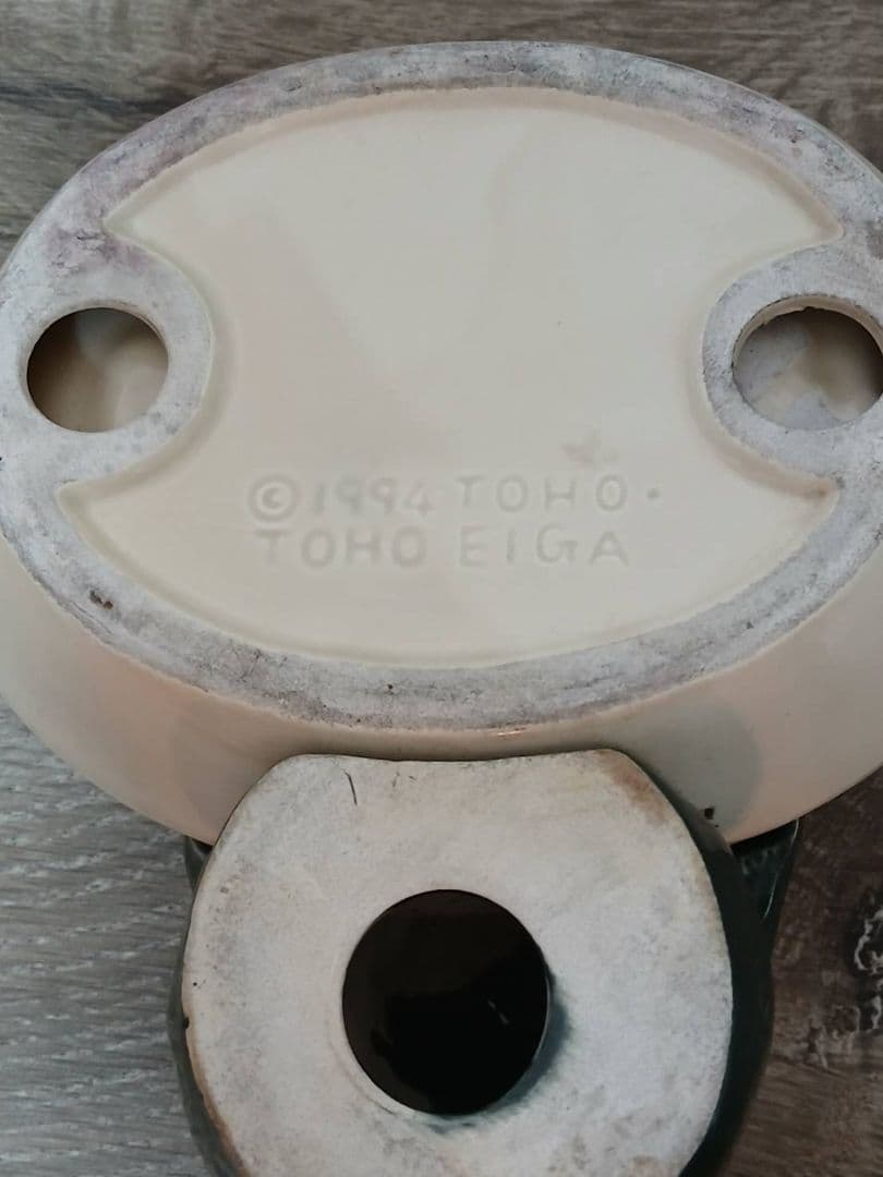 コレクション放出！マリモクラフト製【90年代vintageゴジラ】瀬戸物　陶器