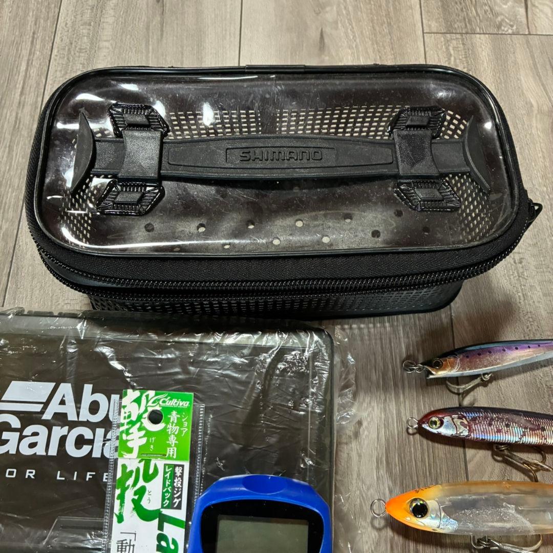 引退品 ジグ トッププラグ ケース ハリ ショアジグまとめ売り