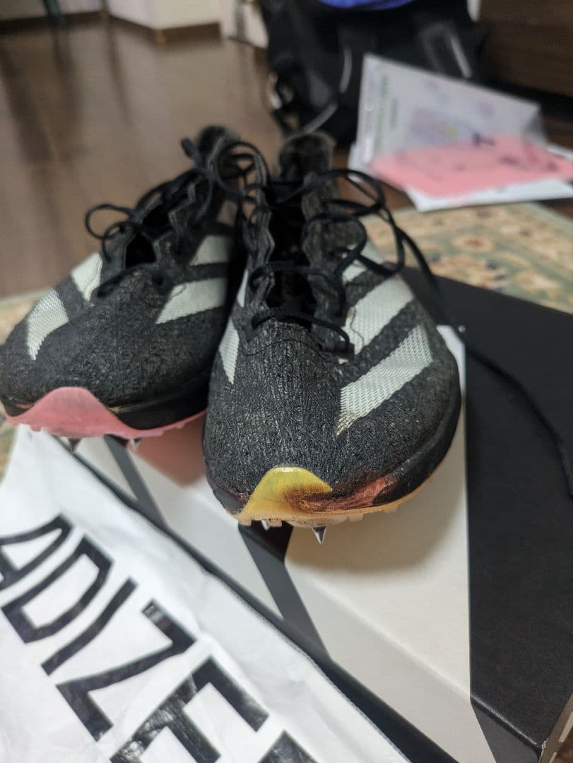 かみアディダスadizero プライムsp3 27センチ