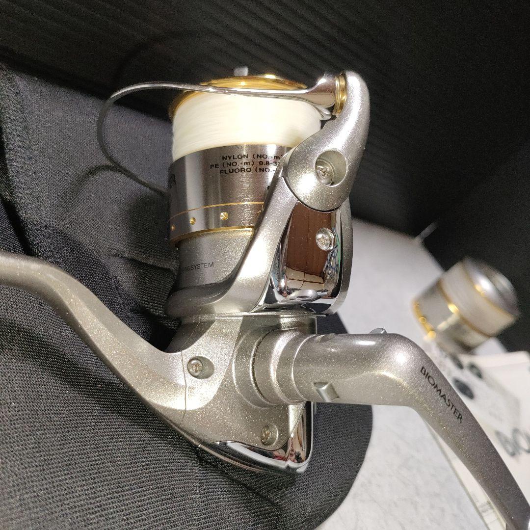 シマノバイオマスター2500SRリール + スプール2500S セット