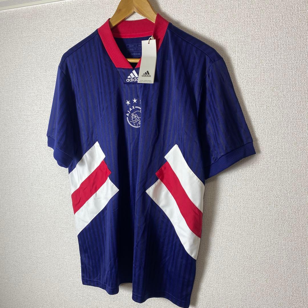 未使用 adidasアディダス AJAX アヤックス サッカーユニフォーム L