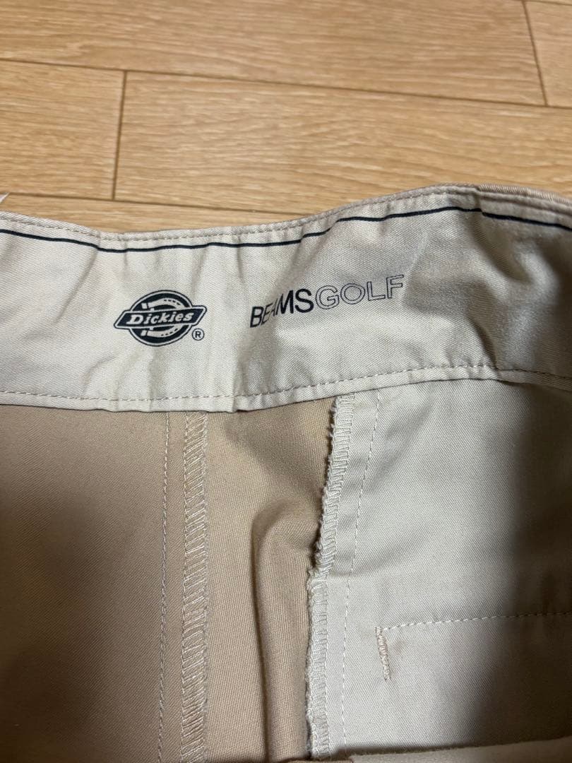 美品　ビームスゴルフ　ディッキーズコラボ　チノパン　 L ゴルフ用パンツ