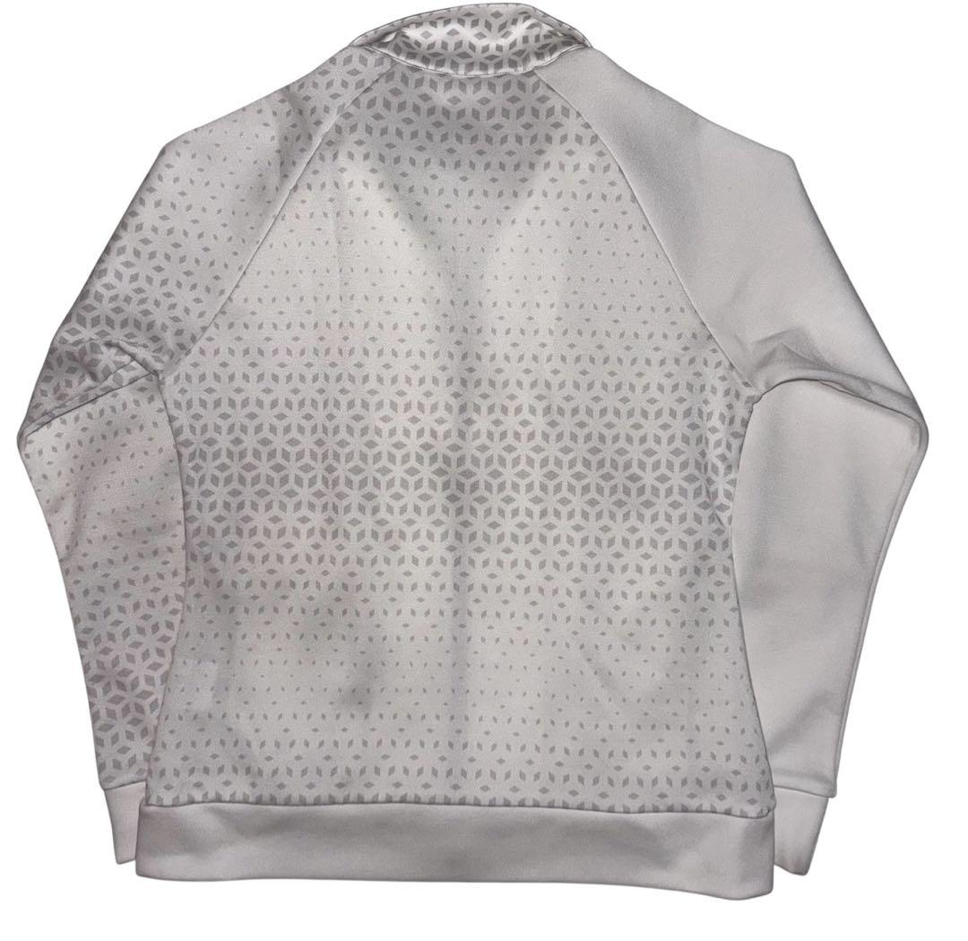 DESCENTE GOLF ジップジャケット レディースジャージ M ホワイト