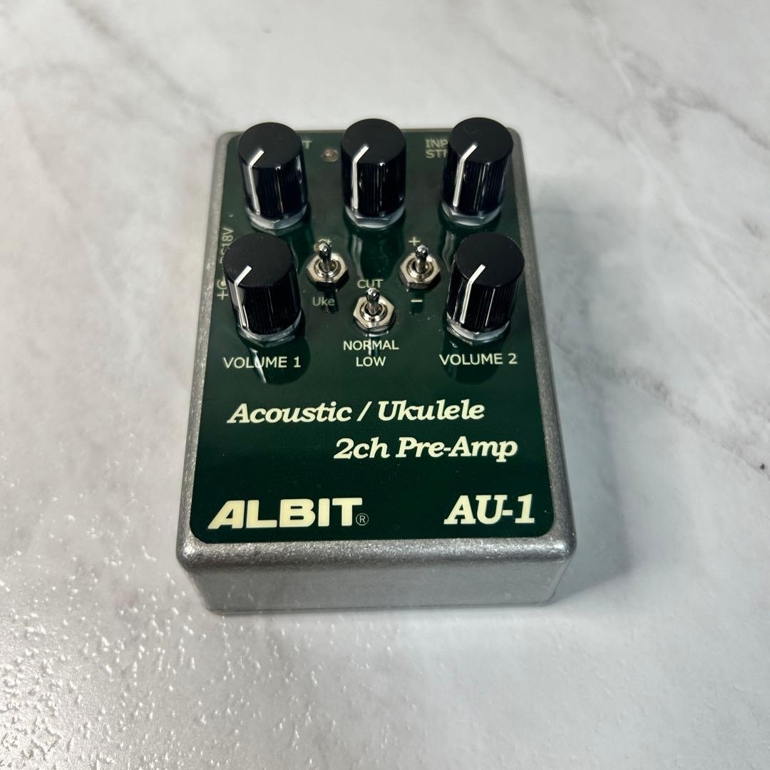 ギター ALBIT Acoustic Ukulele 2ch Pre-Amp AU-1