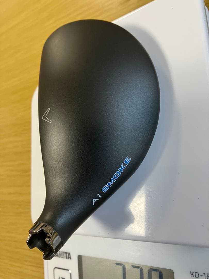 美品 キャロウェイ パラダイム Ai SMOKE HL 5U ヘッドのみ
