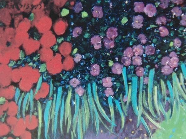 ジャン ピエール カシニョール、【テニス】、希少画集画、高級新品額・額装付