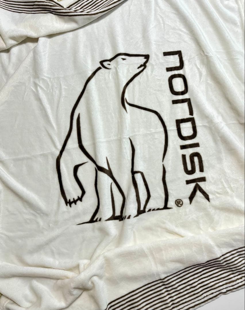 [韓国限定] NORDISK ノルディスク　ブランケット　新品 _ クリム 白