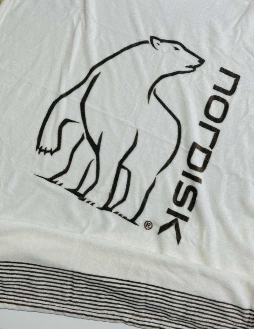 [韓国限定] NORDISK ノルディスク　ブランケット　新品 _ クリム 白