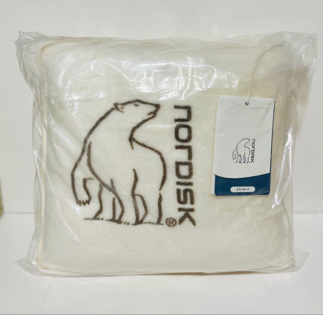 [韓国限定] NORDISK ノルディスク　ブランケット　新品 _ クリム 白