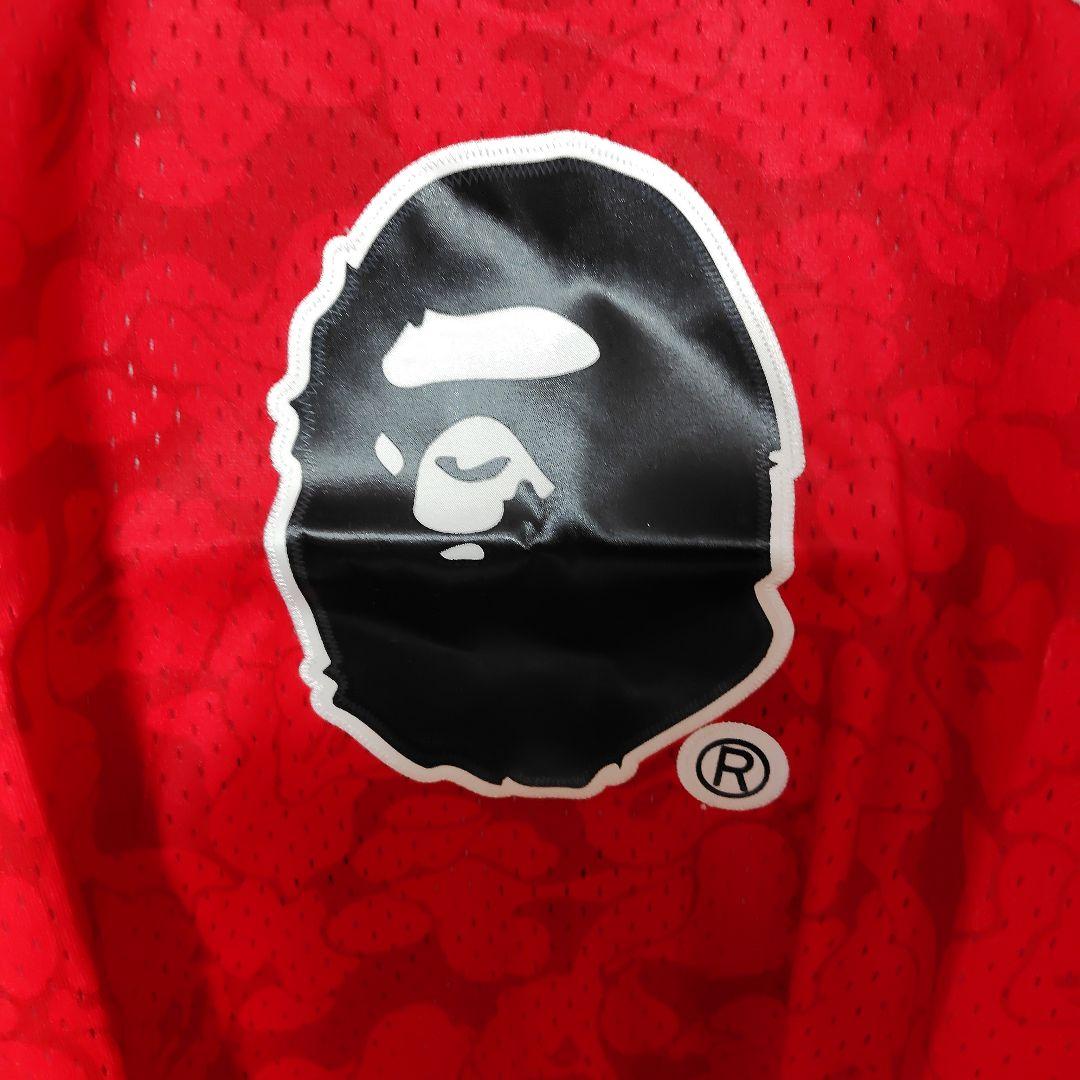 BAPE BULLS ジャージ レッド