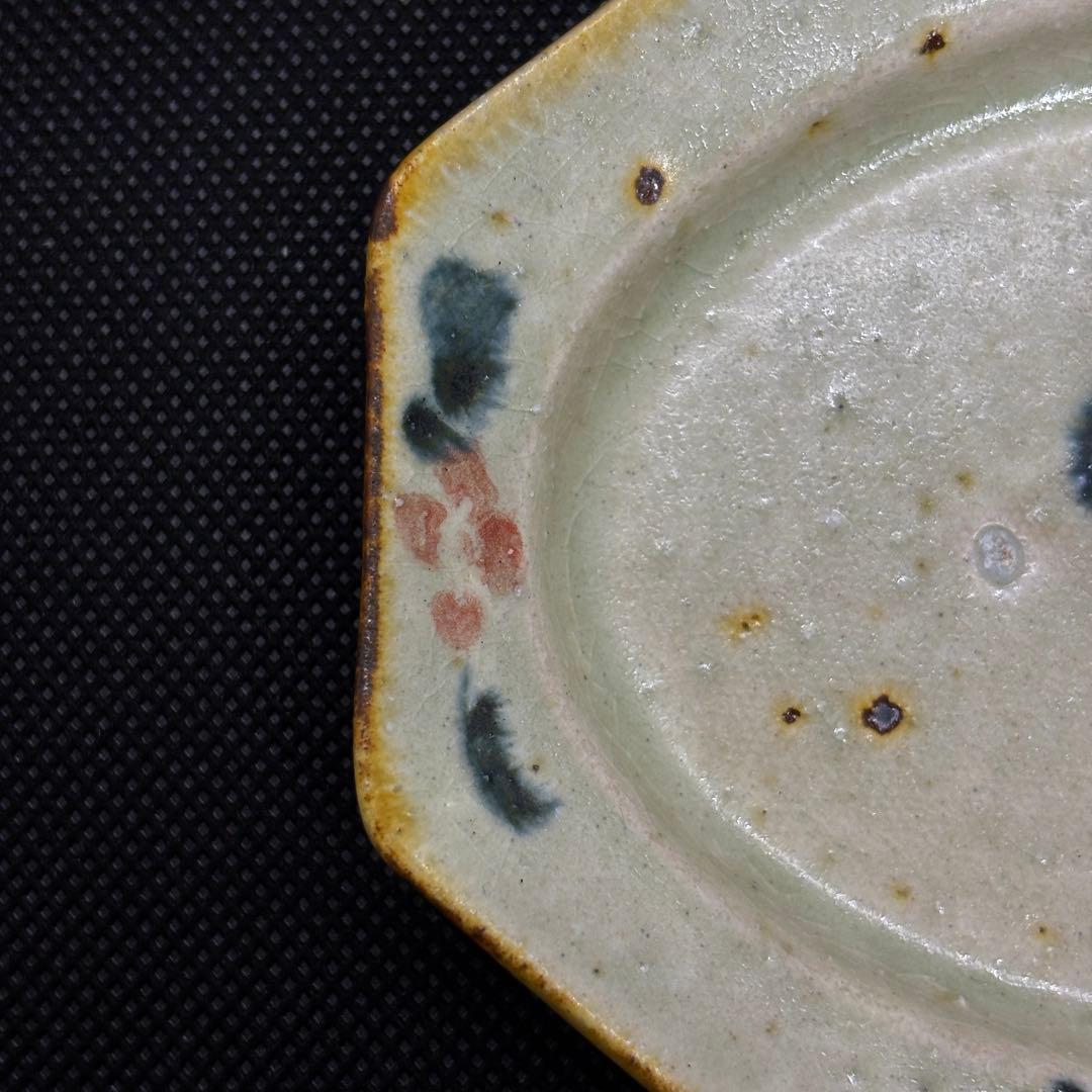 コウホ窯 市野吉記 バッチャン 八角豆皿 13cm 新品未使用