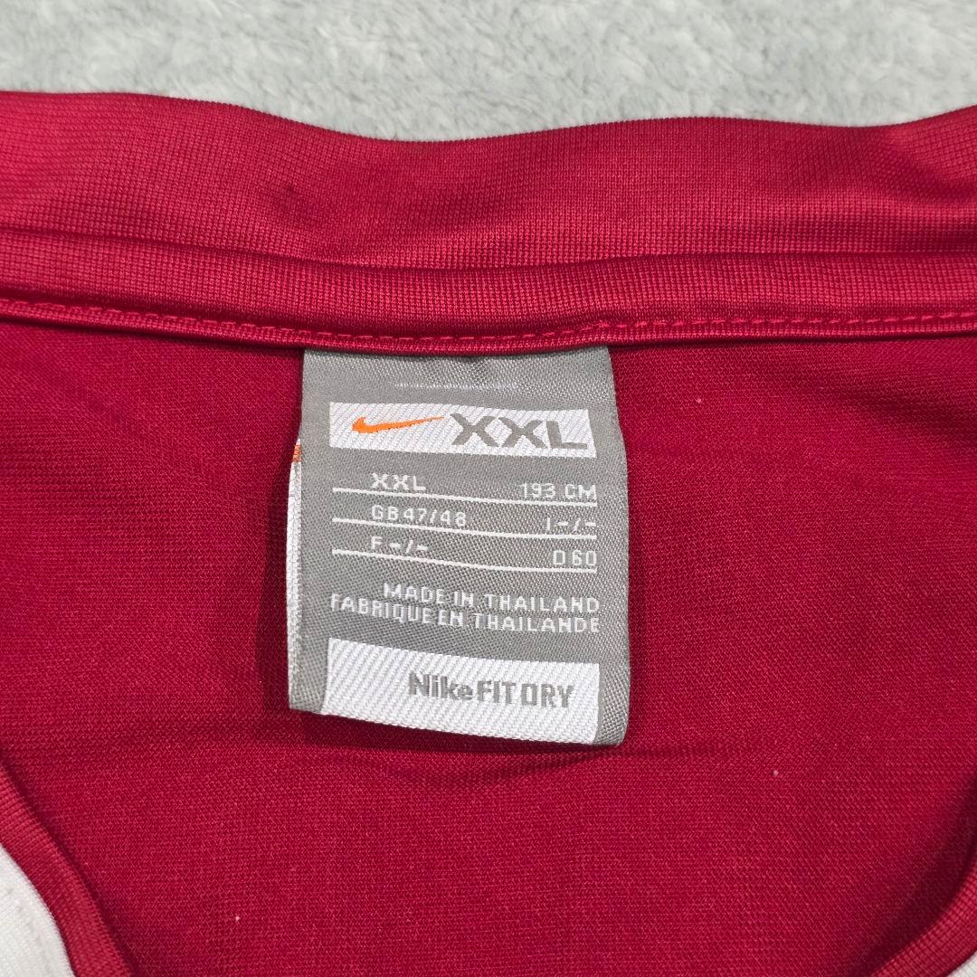 フラム　07　デンプシー　ユニフォーム　XXL　NIKE　ナイキ　ストライプ　赤