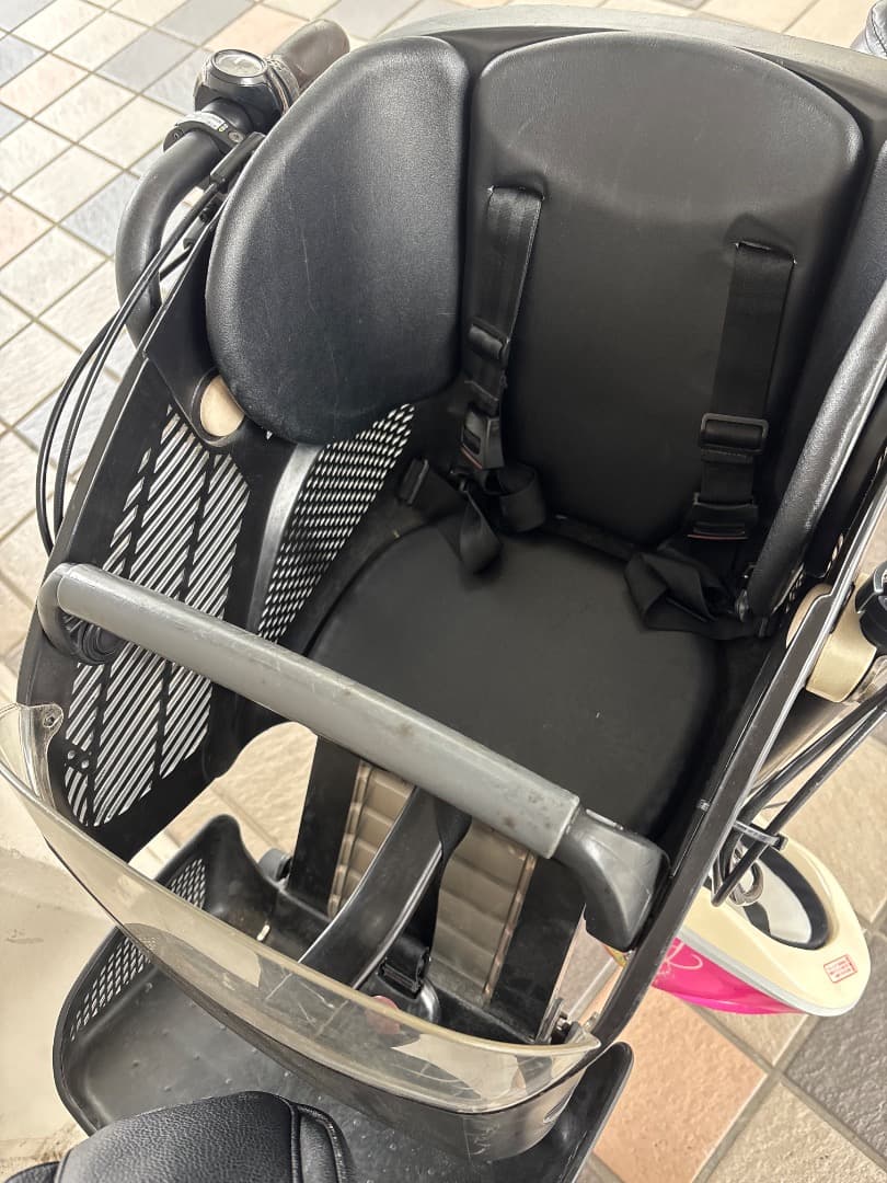 YAMAHA パスキッス　電動アシスト自転車 チャイルドシート付き グレー