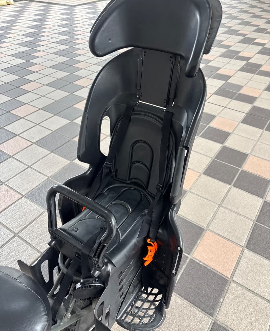 YAMAHA パスキッス　電動アシスト自転車 チャイルドシート付き グレー