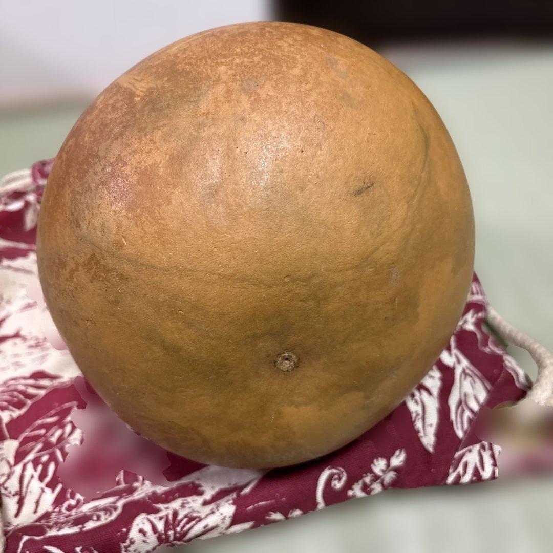 フラダンス イプ 楽器 巾着袋付 茶色 打楽器