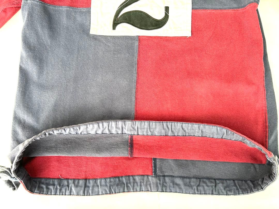 Polo Ralph Lauren フード付きラグビーシャツ L ナンバーパッチ