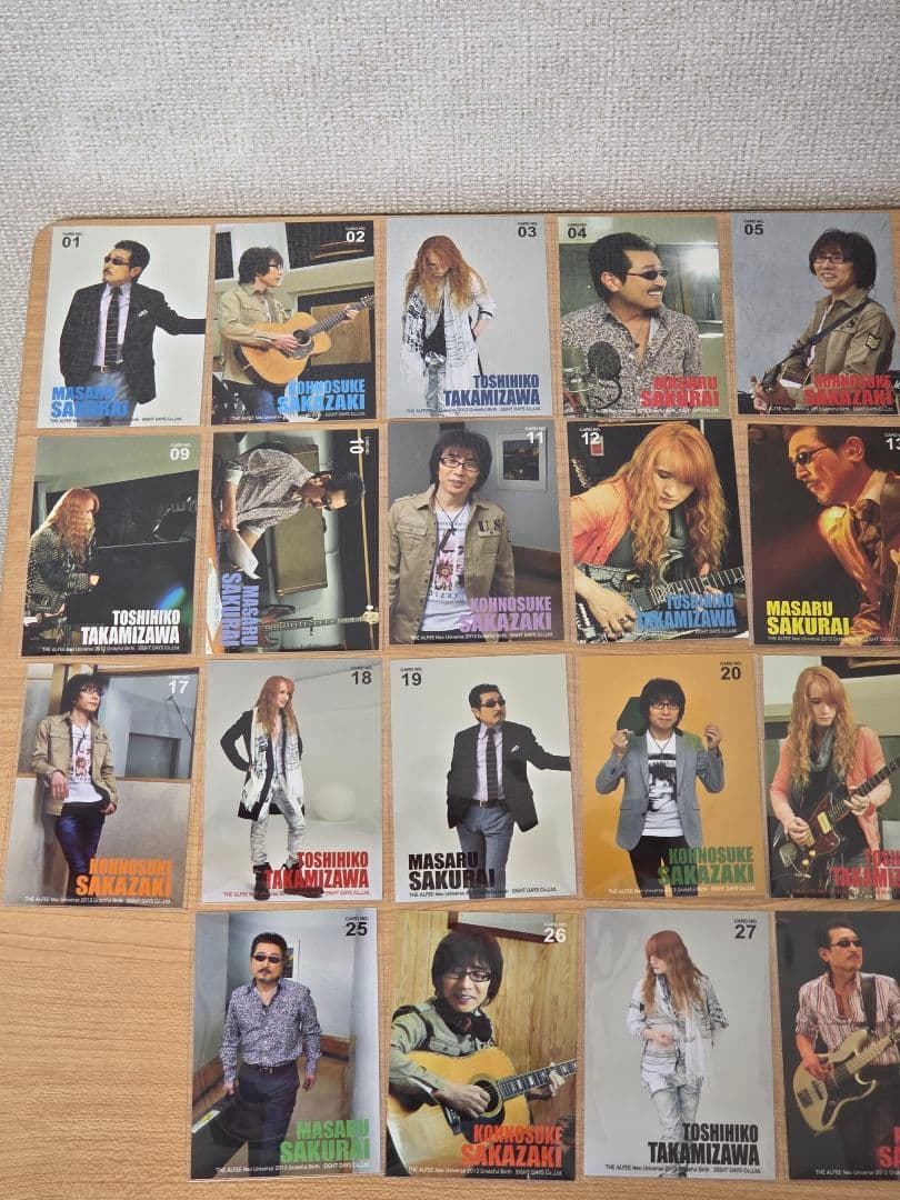 THE ALFEE Grateful Birth トレカ 30種セット