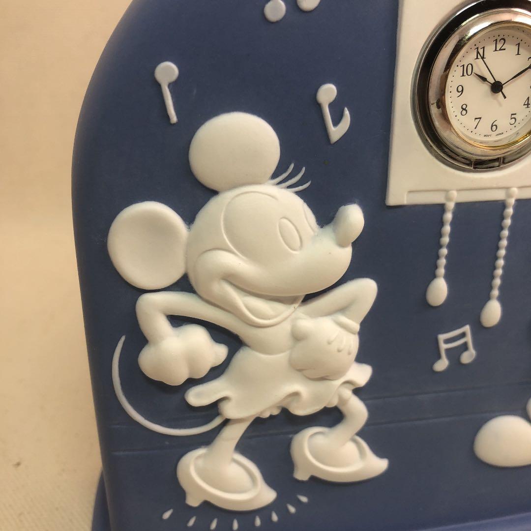 ディズニータイム　ミッキーマウス　置き時計