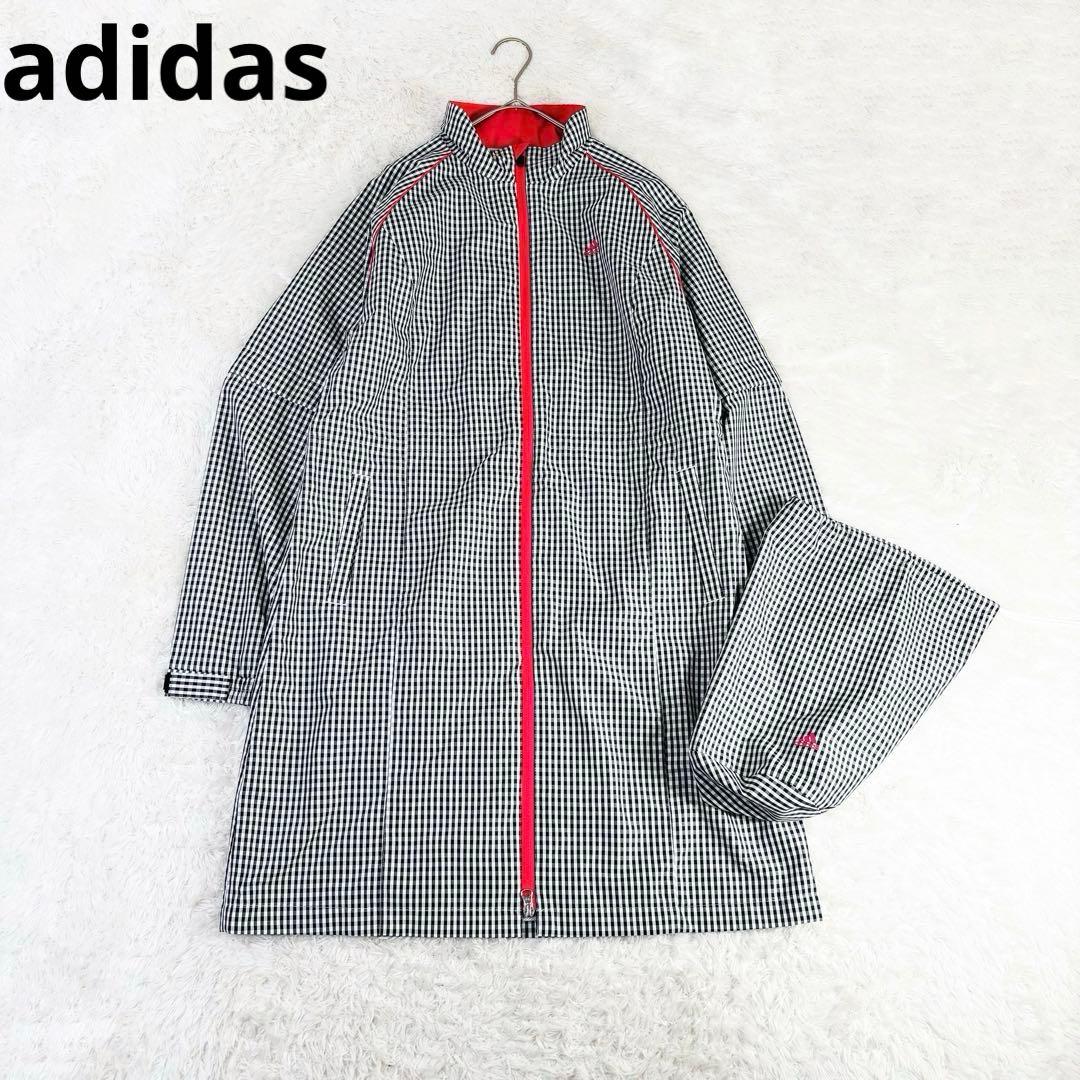 655 adidas アディダス ゴルフ レインウェア ワンピース