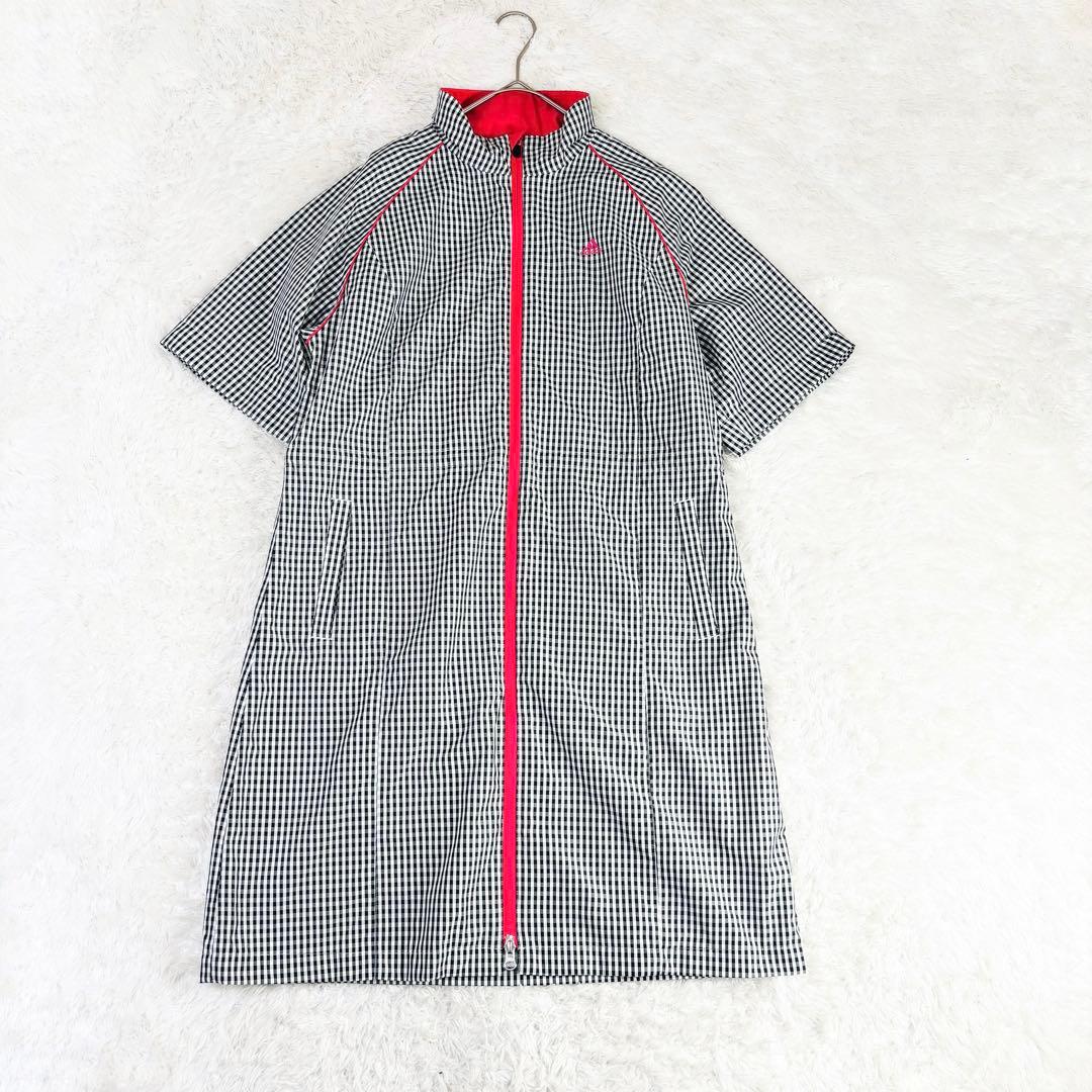 655 adidas アディダス ゴルフ レインウェア ワンピース