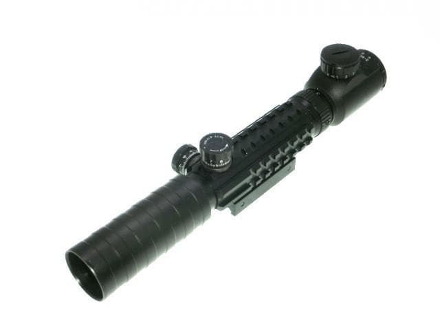 3-9ｘ32 赤緑 トリプルレイル　イルミネート スコープ 新品
