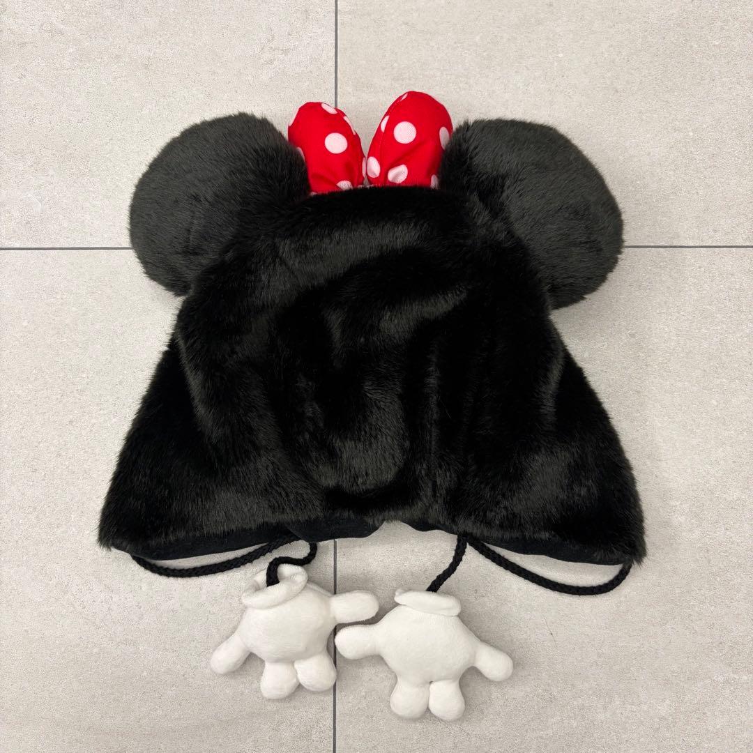 極美品 ディズニー ファンキャップ ミッキー ミニー 58cm