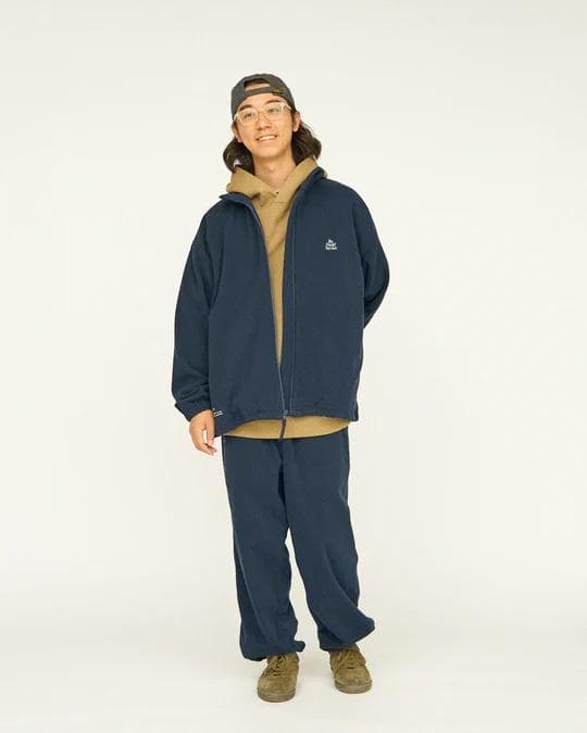 L　FreshService FLEECE TRACK SUIT　フリース　紺