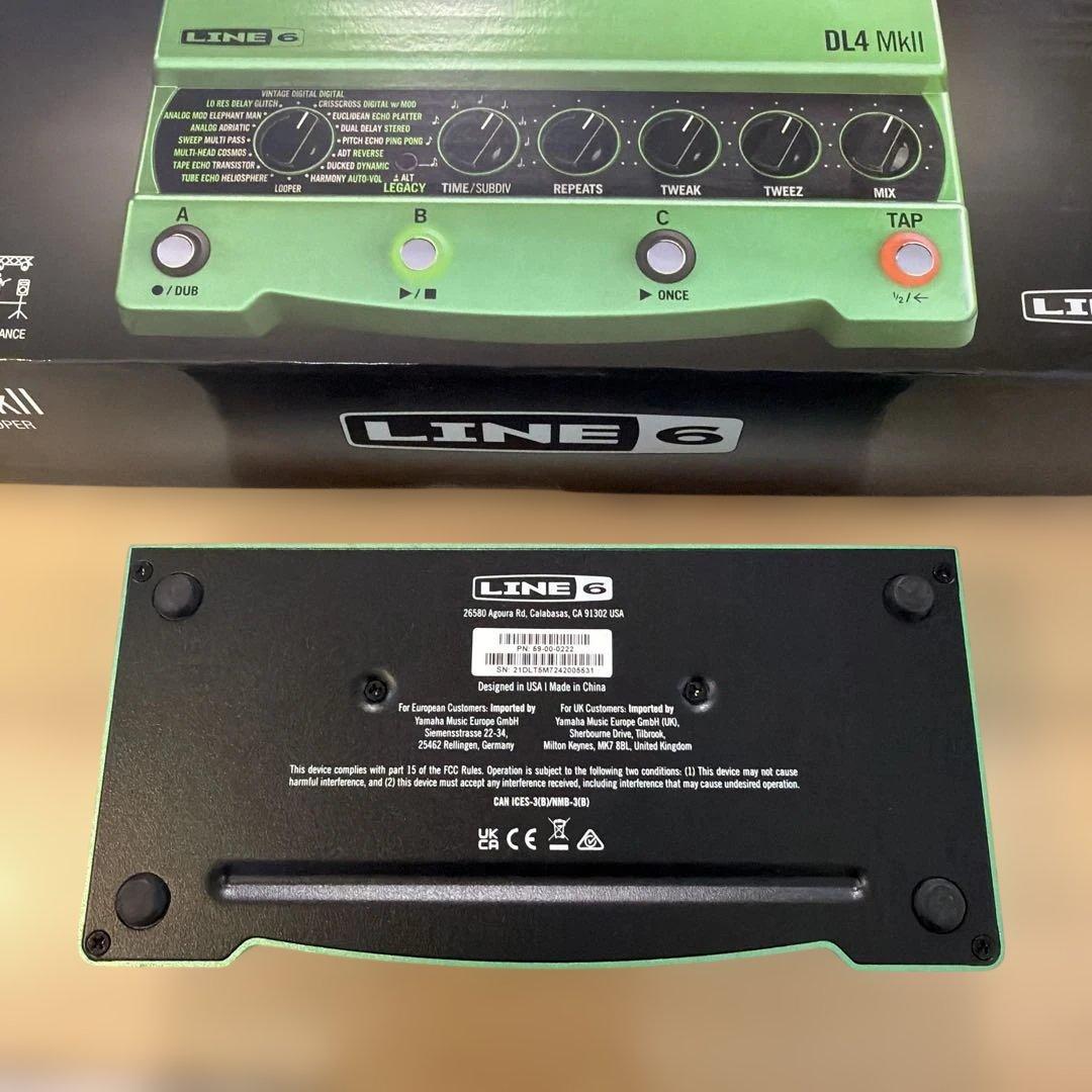 Line 6 DL4 MkII　ディレイ・モデラー　お茶の水下倉楽器購入品