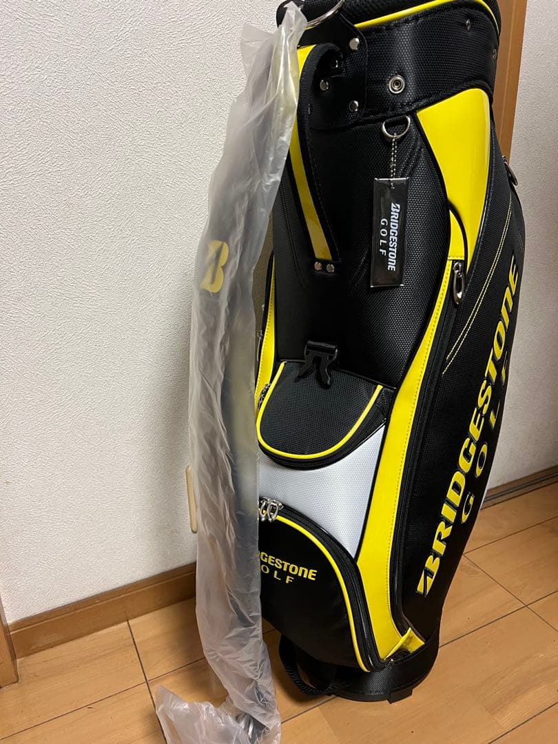 値下げ！新品ブリヂストンゴルフキャディーバック
