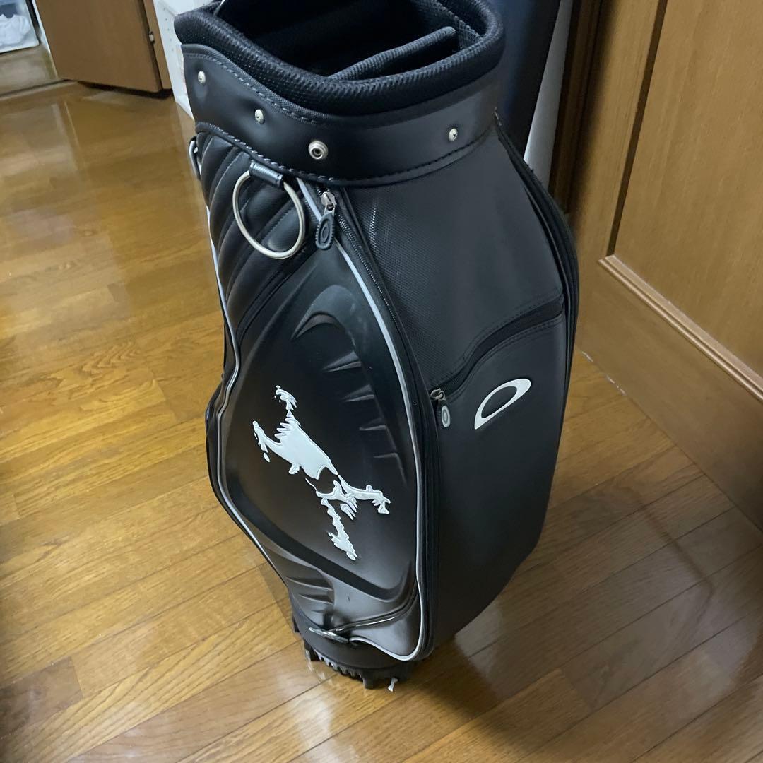 オークリー　スカル　キャディー　 ゴルフバッグ　黒