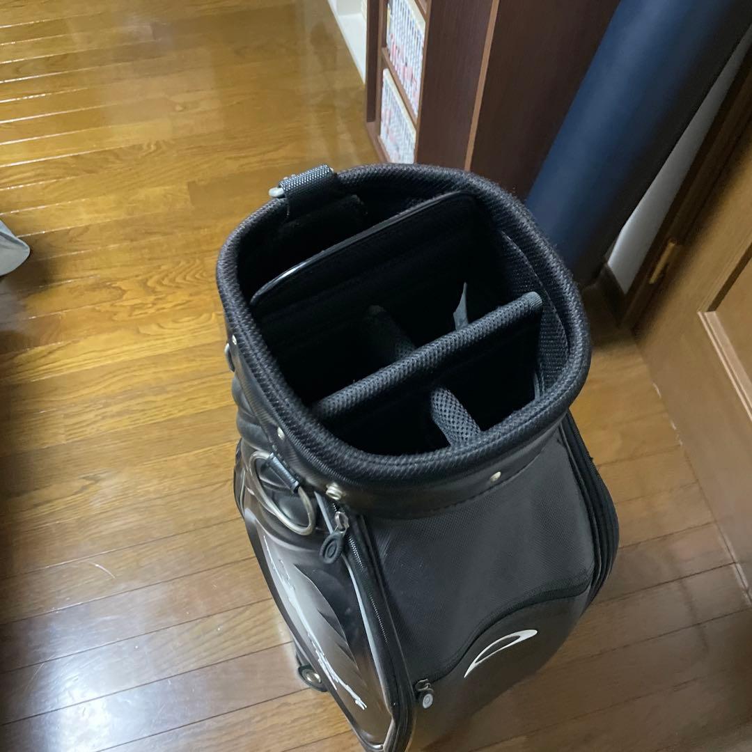 オークリー　スカル　キャディー　 ゴルフバッグ　黒