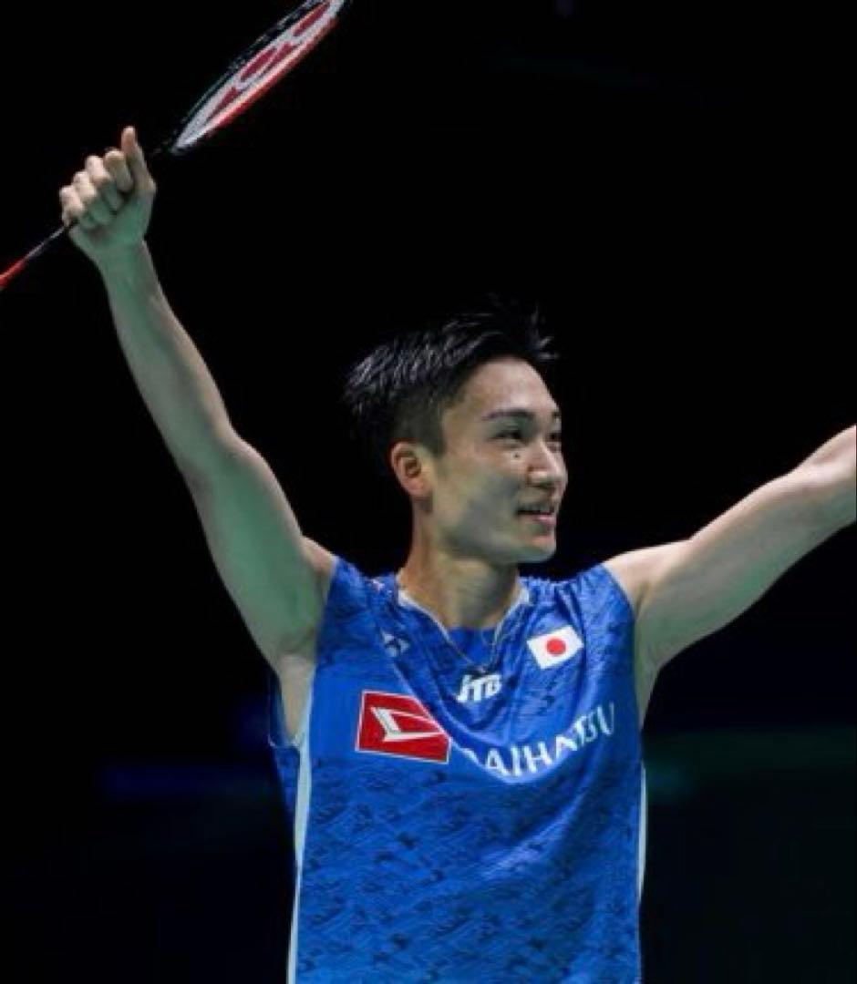 値下げ可 YONEX 日本代表 Lサイズ ゲームシャツ 桃田