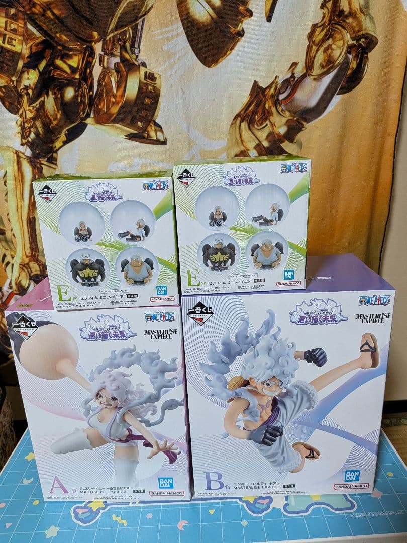 ワンピース 一番くじ 思い描く未来　A賞 B賞 E賞 F賞