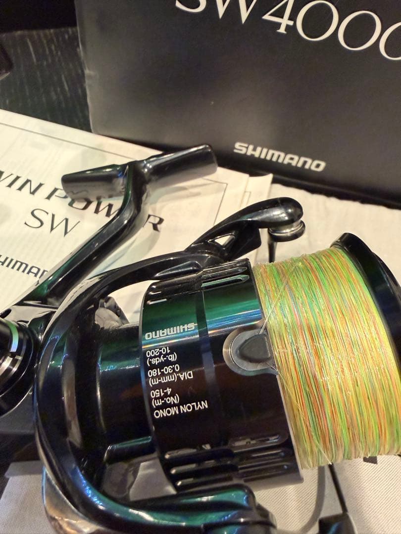 【美品】シマノ ツインパワーSW 4000XG 付属品完備