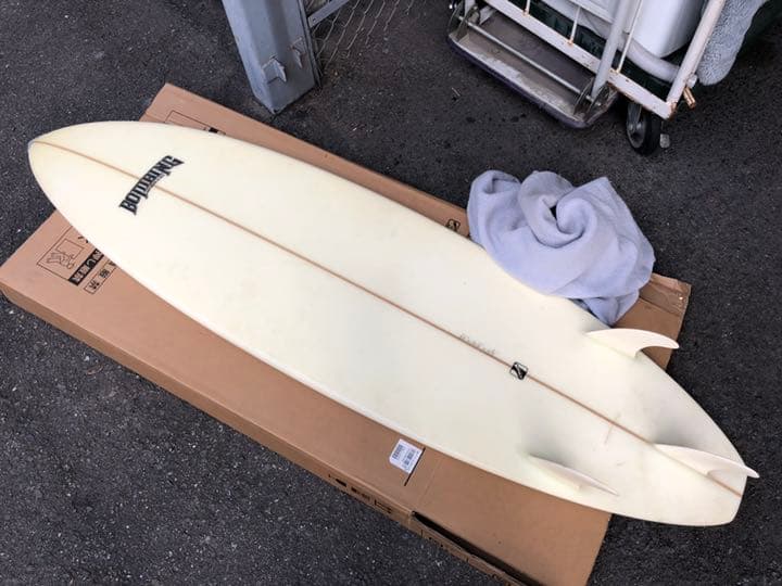 奈良発 サーフボード 6'3× 18 1/2\" × 2 3/8\"