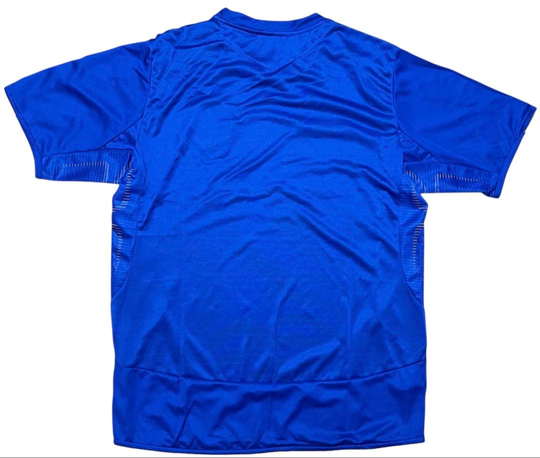 【美品】100周年CHELSEA ENGLAND 青 L ゲームシャツUMBRO