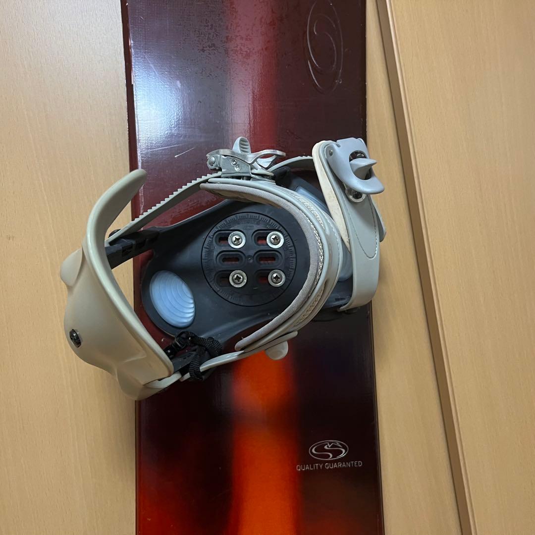SALOMON 156cm スノーボードセット