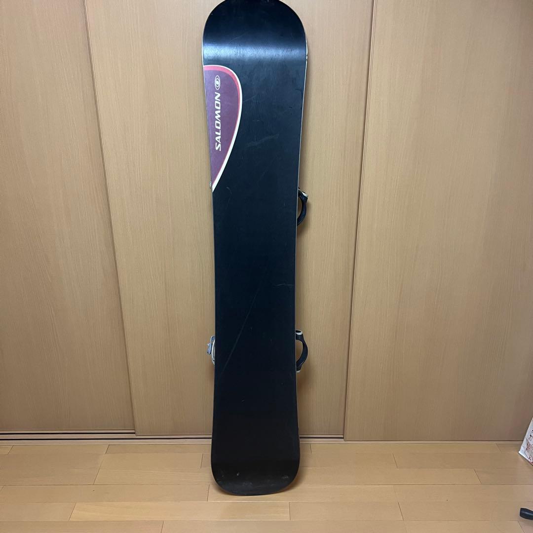 SALOMON 156cm スノーボードセット
