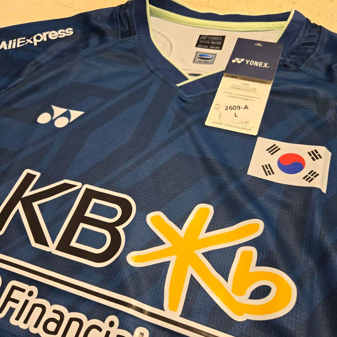 【L】バドミントン YONEX 韓国代表 レプリカ ゲームシャツ ユニフォーム