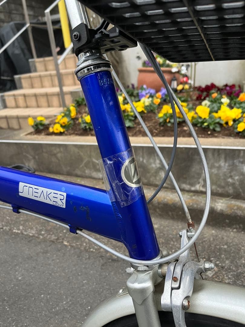 BRIDGESTONE 折り畳み自転車 sneaker light 引取り限定
