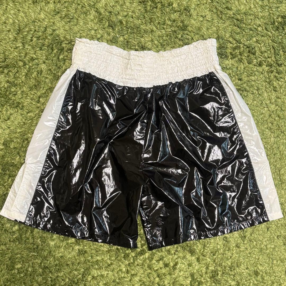 PUナイロン 光沢 キックボクシング キックパンツ