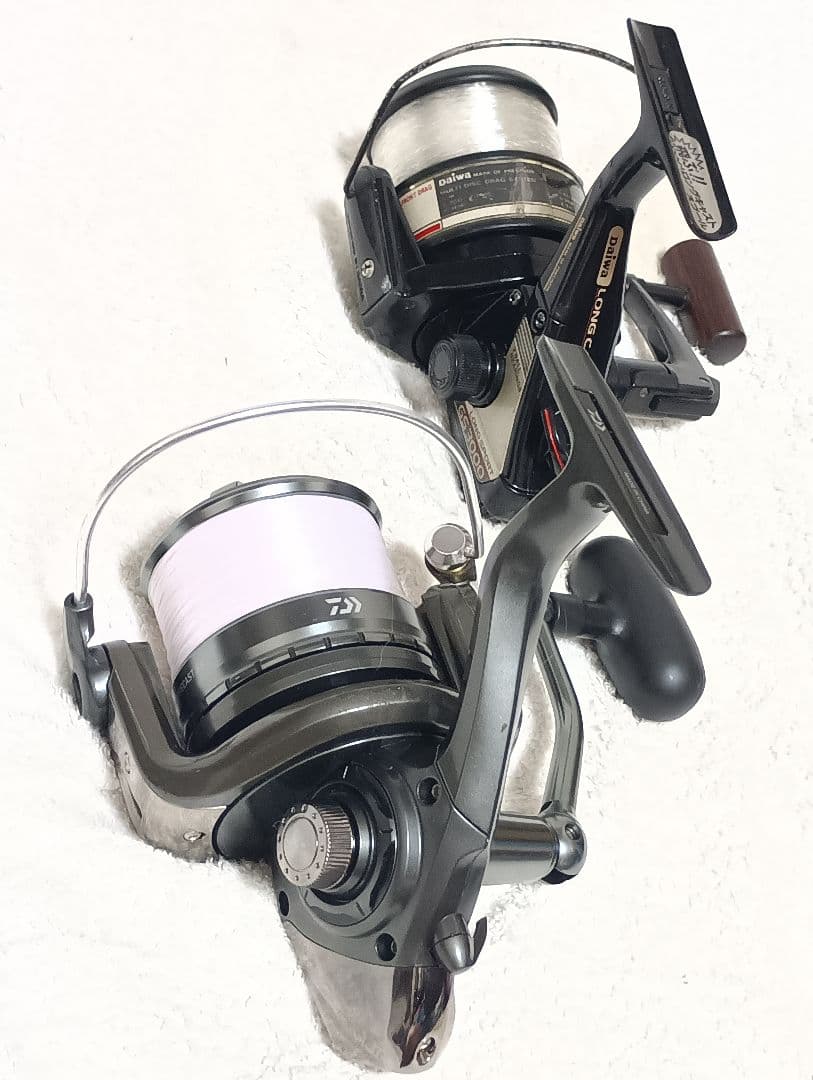 ダイワショアキャストSS4000&ロングスポーツGS-3000遠投カゴ釣りリール