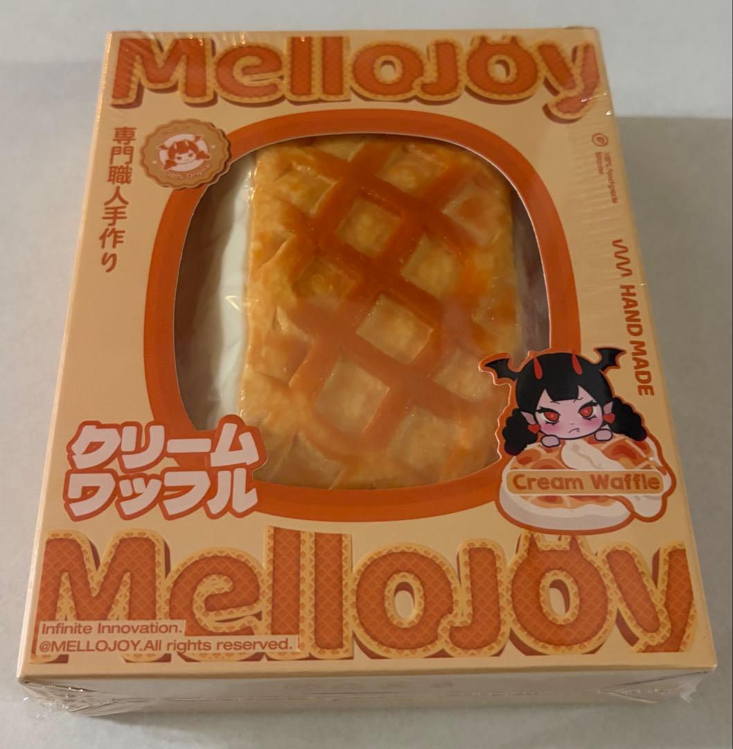 【２個セット】MelloJoy メロジョイ　クリームワッフル　丸と四角