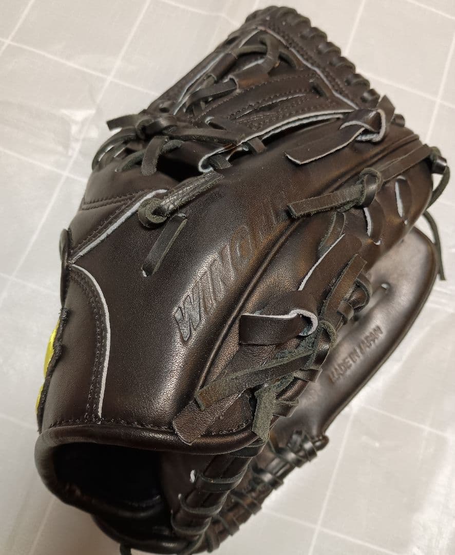 SSK 硬式グローブ 右投げ用 黒 WING FIELD 美品 野球